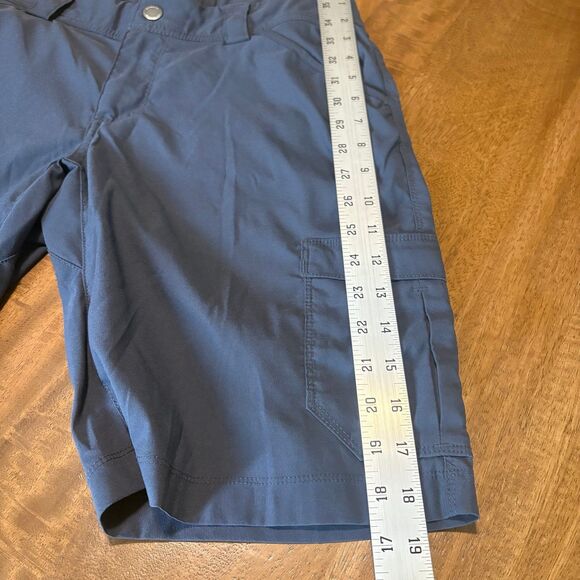 Duluth Trading Women’s Dry on the Fly Cargo Shorts Size 6 Navy Blue 10” Inseam - Picture 8 of 9